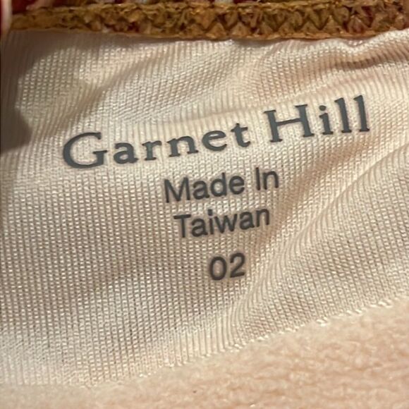 Garnet Hill High Neck Batik Print One Piece Swimsuit 2 - Picture 6 of 6